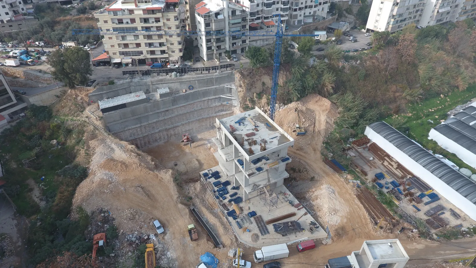 Construction of Industrial Buildings (3 Blocks)